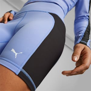 PUMA Fit 5" Tight Training Shorts Women, Elektro Purple-PUMA Black